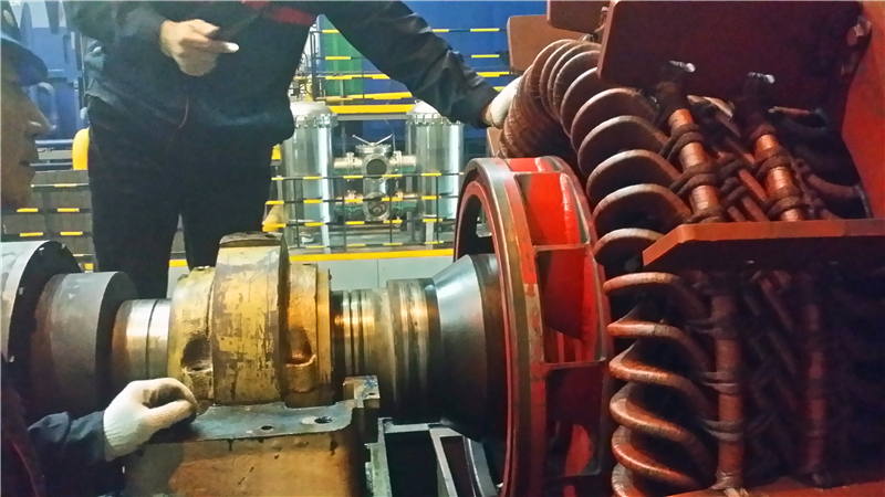 上海电机厂YK6300-2 6300KW现场维保